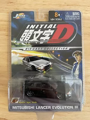 Initial D 1:64 Scale JADA Toys Diecast Mitsubishi Lancer  Evolution III 2004 • $54.99
