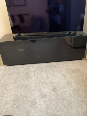 £185 • Buy Frank Olsen-Gloss Black TV Cabinet
