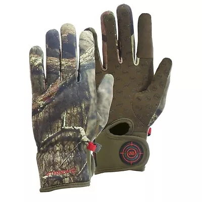 Manzella Mens H007m Bow Ranger Fleece Archery Hunting Glove Real Tree Camo • $21.99