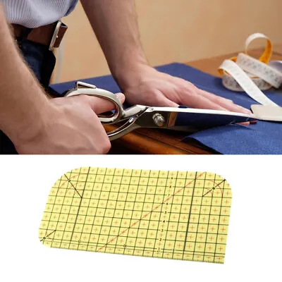 Hot Ironing Ruler Patchwork Tailor Craft Diy Sewing Supplies Measuring Tool Rule • £3.17