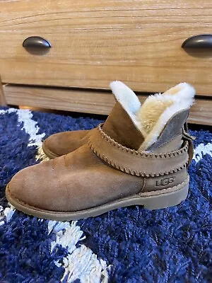 UGG Mckay Winter Boot For Women - Brown Size US 7.5 (1012358) • $30