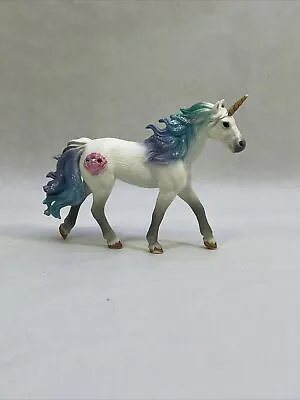 SCHLEICH Bayala Sea Unicorn Stallion Toy Figure • £7.90