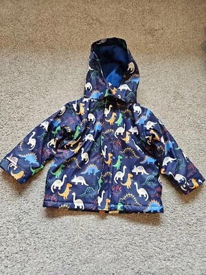 £8 • Buy Jojo Maman Bebe Dinosaur Coat Age 2-3 Years