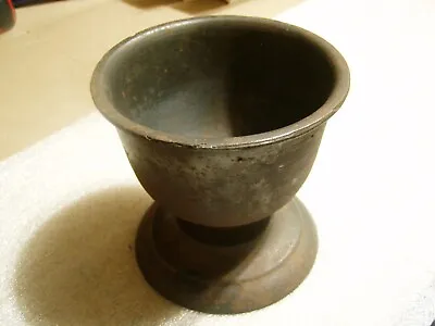 Antique Cast Iron 3-cup Mortar (no Pestle). Manufacturer  Star  On Bottom. • $125