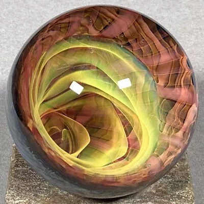 Vortex Marble Handmade By Bill Grout 1.81  Warm Thoughts 032524a Borosilicate • $46