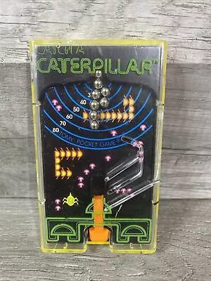 Vintage Tomy Catch A Caterpillar Handheld Pinball Game • $11.04