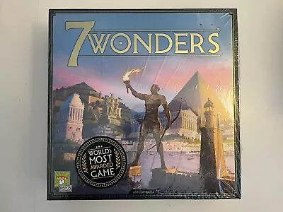 7 Wonders Board Game Antoine Bauza Brand New Sealed Tear In Plastic Scratch • $29.26