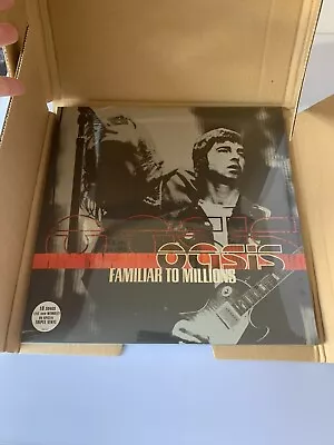Oasis Familiar To Millions Vinyl LP.  MINT Inc Original Mail Shipper. • £599