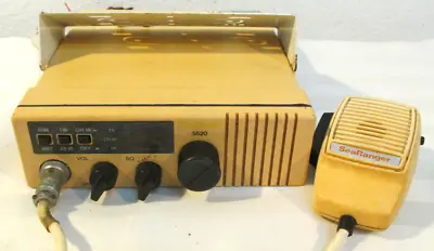 Sea Ranger 5520 Marine Radio With Mic Parts Repair Vintage Display • $29.19