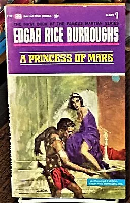 Edgar Rice Burroughs / A PRINCESS OF MARS 1963 • $16