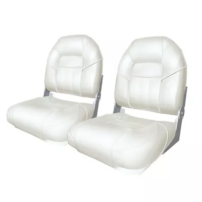 2 X Premium Centurion Boat Seats - White Style By MiDMarine • £187.50