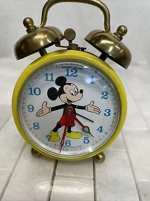 Mickey Mouse Alarm Clock Phinney-walker Walt Disney Productions • $65