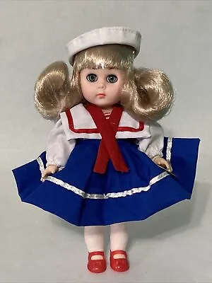 Vintage 1988 GINNY SHIPS AHOY In SAILOR DRESS 8  Vogue Doll #71-1160_NEW DeBOXED • $25