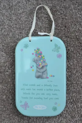 Me To You Tatty Teddy 'Friends Always' Hanging Gift Plaque • £0.99