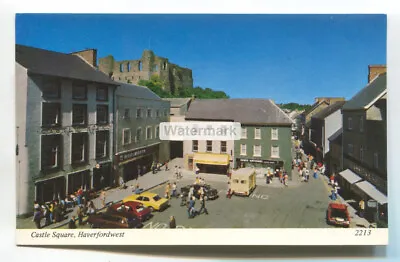 £1.99 • Buy Haverfordwest - Castle Square, Woolworth's, Abbey National - C1970's Postcard