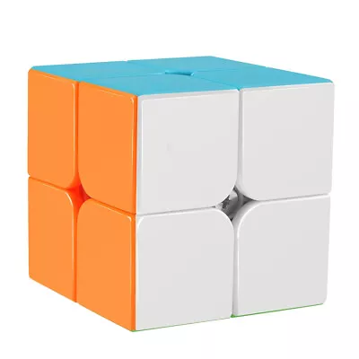 2x2 Speed Cube Magical Cube Stickerless Puzzle Cube For Kids Gift • $14.84