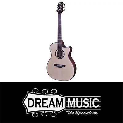 Crafter LX T-4000CE OM Acoustic Electric Guitar - SAVE $830 OFF RRP$3299! • $2469