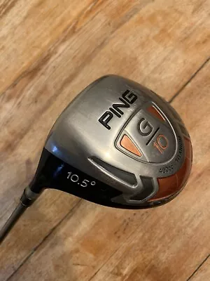 LEFT HANDED Ping G10 Titanium Graphite Shaft Stiff Flex 10.5* Driver • $53.99