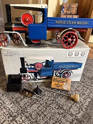 Vintage Mamod Steam  Engine Truck Wagon Lorry Boxed SW1. Only Fired Once • £106