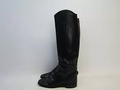 Marlborough Womens UK 6 / US 8 Black Leather English Riding Equestrian Boots • $65.54