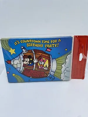Hallmark Mickey Mouse Birthday Invitations (8) Mickey & Co. New Vintage • $14
