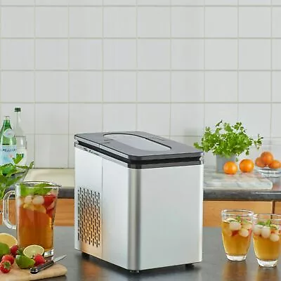 1.8L Electric Ice Cube Maker Machine Counter Top Cocktails Drink - Refurbished • £69.99