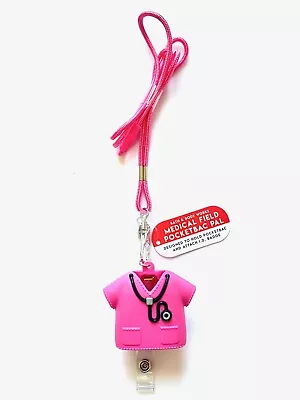 £19.99 • Buy Bath And Body Works PocketBacs PINK Nurse Scrubs Holder Novelty Christmas Gift