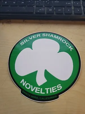 Silver Shamrock Sticker Halloween 3 Michael Myers  • $3