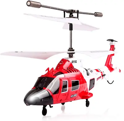 Guard Helicopter RC Flight Infrared 3CH Gyro Marine Aircraft Model S111G • $44.53