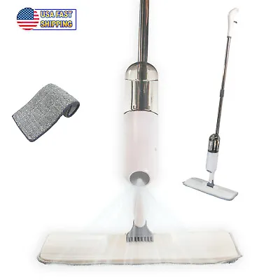360 Rotatable Microfiber Spray Mop Floor Cleaning Wet & Dry Microfiber Pads  • $22.95