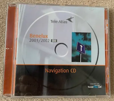 2001/2002 Benelux Navigation CD Travel Pilot DX Tele Atlas • £12.40