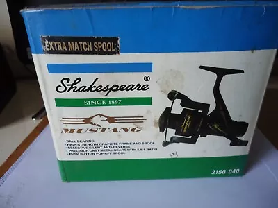 Vintage Classic Shakespeare Mustang Reel X Extra Match Spool  COLLECTABLE  ITEM • $37.34