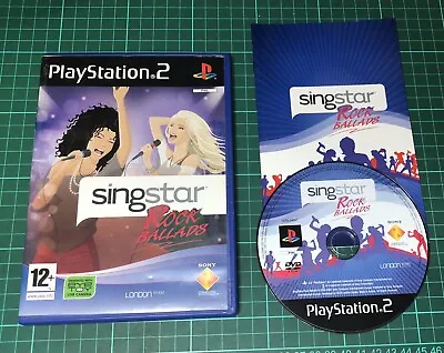 £4.99 • Buy Singstar Rock Ballads For Sony Playstation 2, PS2, NO MICROPHONES