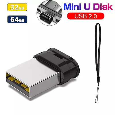 Mini Flash Drives Lot Memory Stick Pen Thumb Drives 32GB 64GB For PC Laptop • $6.99