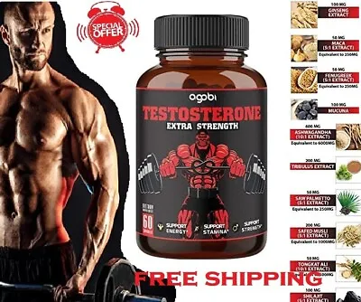 $20.77 • Buy Pack ANAB0LIC Pills Legal STEROID 120 BULKING Testosteroene Booster MUSCLE GROW