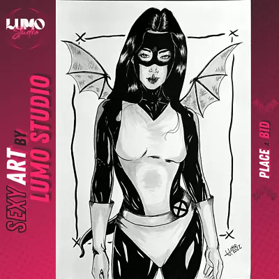 Kitty Pryde (09 X12 ) By Hitalo Albuquerque - Lumo Studio Original Comic Art • $9.99