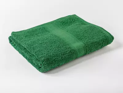 24 X Green  Luxury 100% Egyptian Cotton Hairdressing Towels Salon Beauty 50x85cm • £66.99