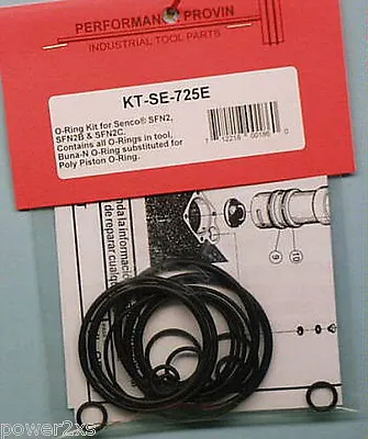 $20.99 • Buy Senco SFN2 Finish Nailer O-Ring Kit - KTSE725E