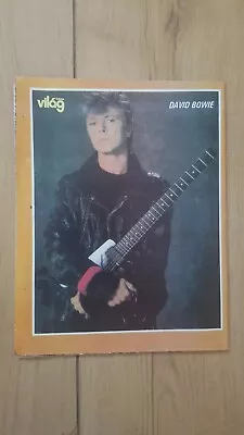 Hungarian Magazine 062 - David Bowie On Back From 1987 • $13