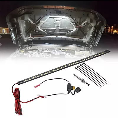 LED Truck Under Engine Hood Light Bay Strip Switch Control Car Repair US • $11.99