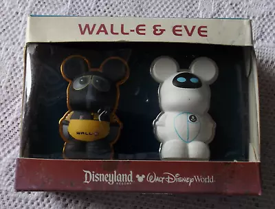 Disney Pixar Wall-e & Eve Vinylmation Pin Set Trading Pin Pp83232 • $19.99