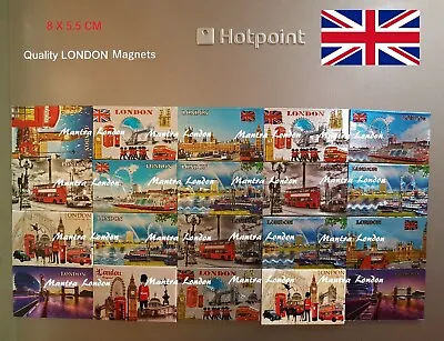 Rectangular Fridge Magnets Britain London Union Jack Uk England Souvenirs Gift • £2.49