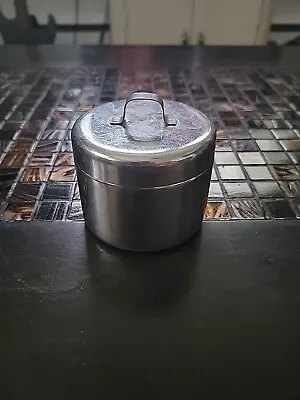 Vintage Vollrath Stainless Steel Ware Surgical Needle Canister • $14