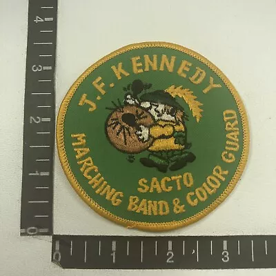 JFK JF KENNEDY SACTO MARCHING BAND & COLOR GUARD Patch 08SA • $7.64