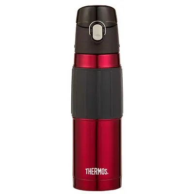 $32 • Buy Thermos Vacuum Insulated 530ml Drink Flask Hydration Tumbler Water Bottle Red