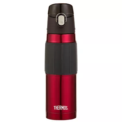 $32 • Buy Thermos Vacuum Insulated 530ml Drink Flask Hydration Tumbler Water Bottle Red