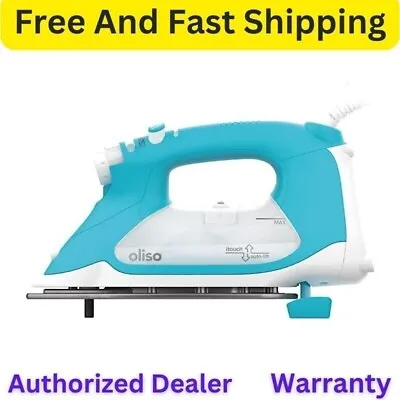 Oliso Smart Steam Iron Press TG1600 ProPlus 1800W W/ ITouch Technology Turquoise • $179