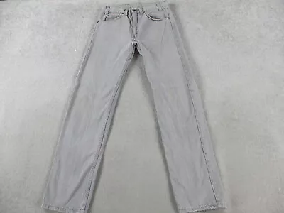 VINTAGE Levis 505 Jeans Men 32x34 Gray Denim 80s Made In USA Skater Grunge Faded • $59.99
