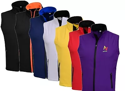 £14.99 • Buy Ladies Women's Softshell Bodywarmer Sleeveless Jacket Gilet Body Warmer Fleece