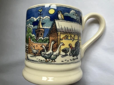 £17.99 • Buy Emma Bridgewater Pottery & Matthew Rice 'Year In The Country' Mug - Winter Scene
